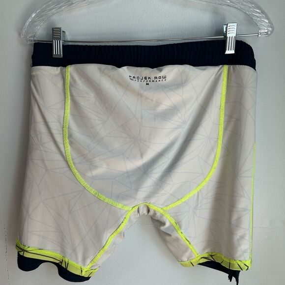 Projek Raw Performance Athletic Running Shorts Boxer Brief Lined Navy Sz M - Picture 7 of 14